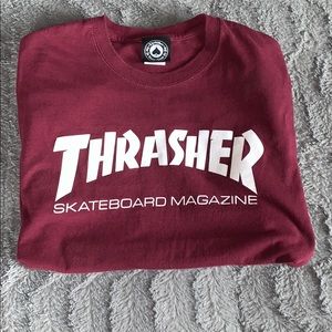thrasher tee shirt